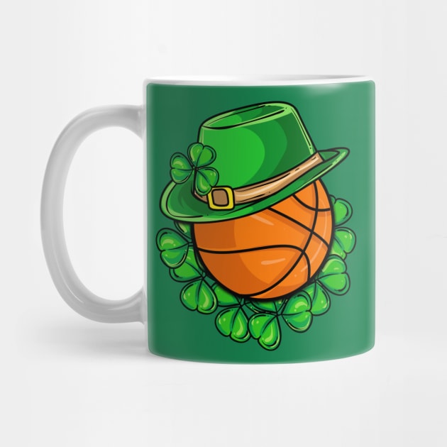 Basketball Irish St Patricks Day by E